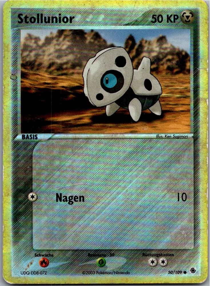 Stollunior 50/109 EX Rubin & Saphir – Vorderseite