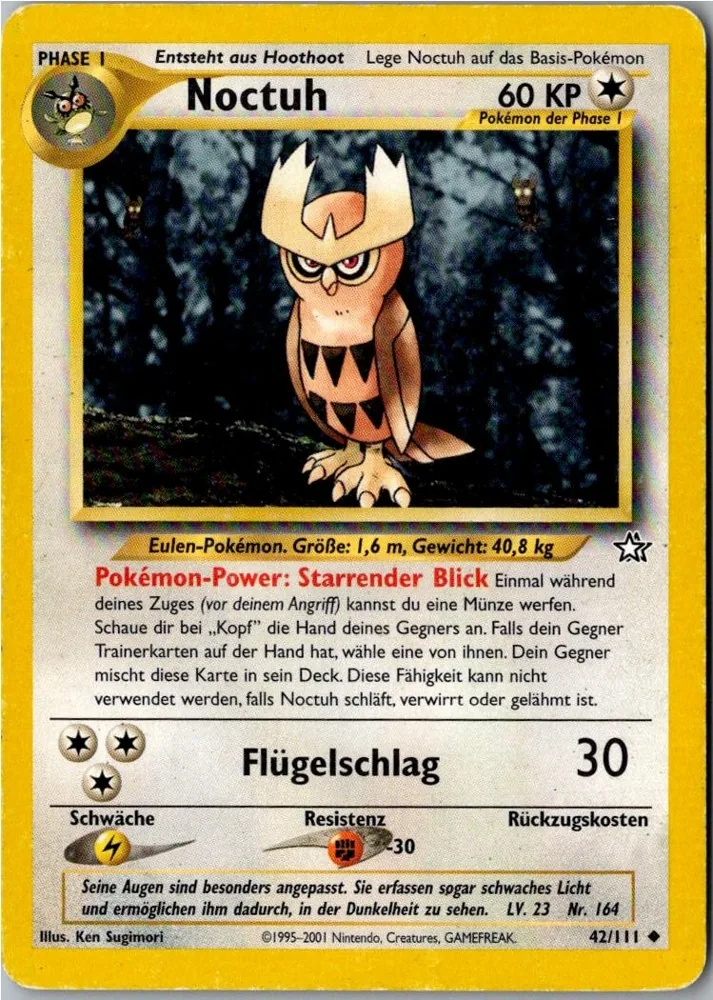 Noctuh 42/111 Neo Genesis – Vorderseite