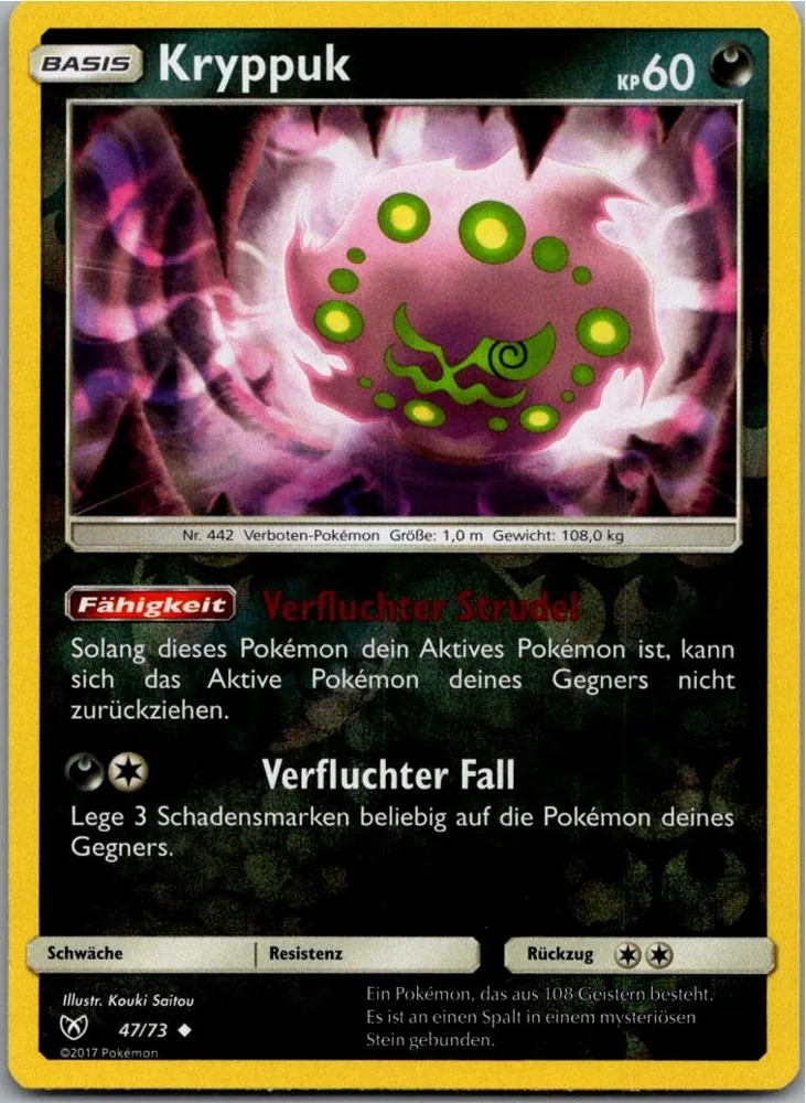 Kryppuk 47/73 Schimmernde Legenden – Vorderseite