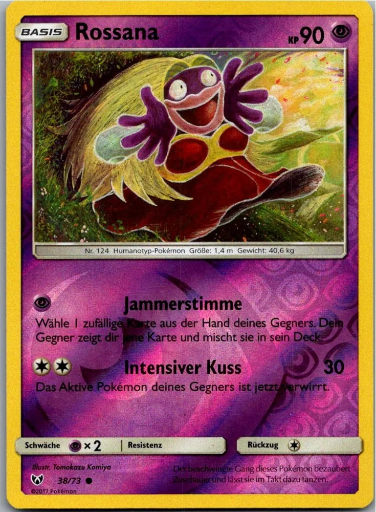 Rossana 38/73 Schimmernde Legenden – Vorderseite