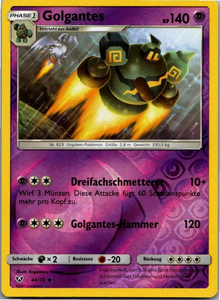 Golgantes 44/73 Schimmernde Legenden – Vorderseite