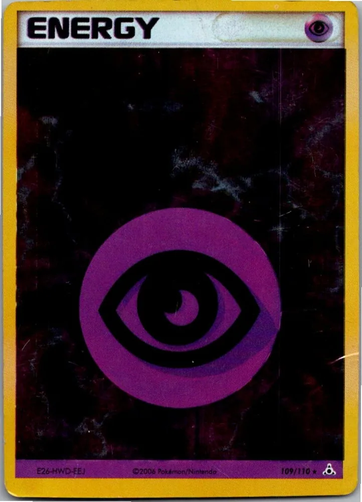 Psychic Energy 109/110 EX Holon Phantoms – Vorderseite