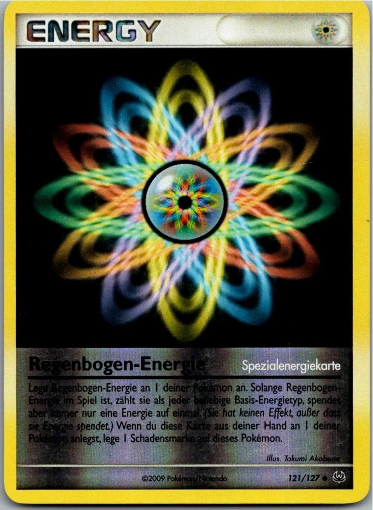 Regenbogen-Energie 121/127 Platin – Vorderseite