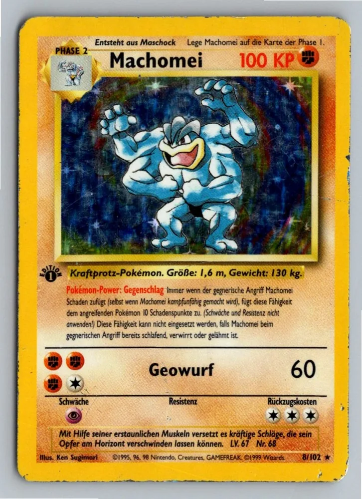 Machomei 8/102 Grundset – Vorderseite
