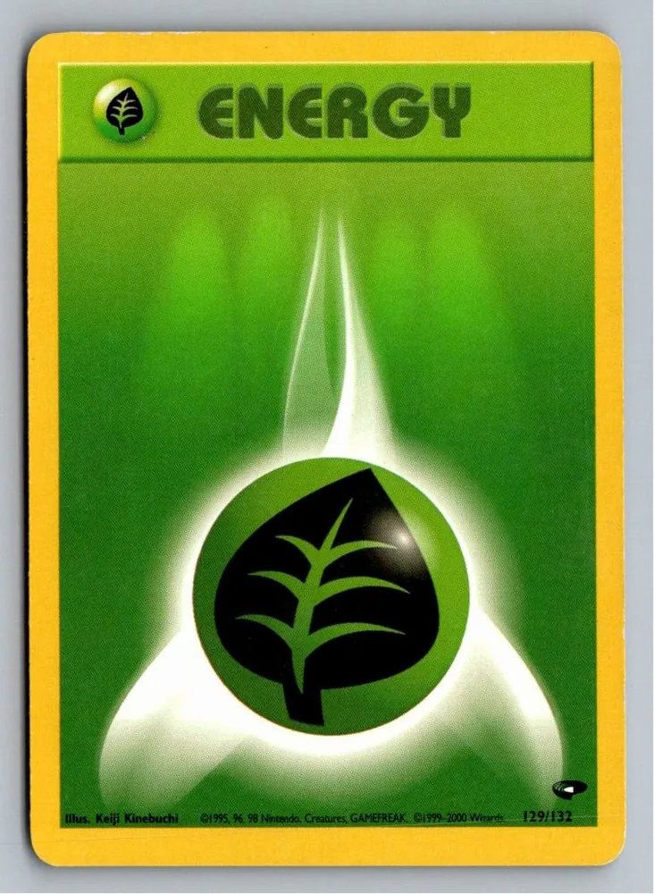 Grass Energy 129/132 Gym Heroes – Vorderseite