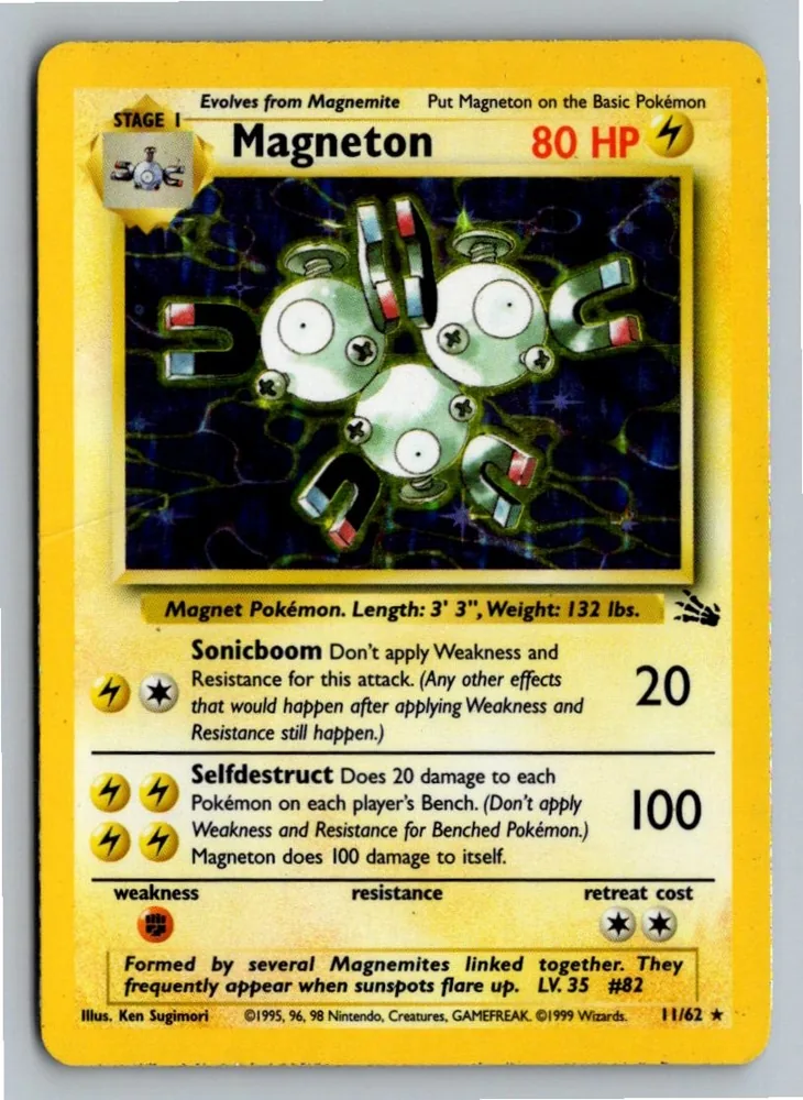 Magneton 11/62 Fossil – Vorderseite