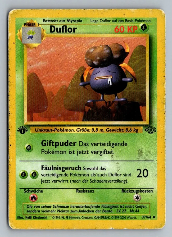 Duflor 37/64 Dschungel – Vorderseite