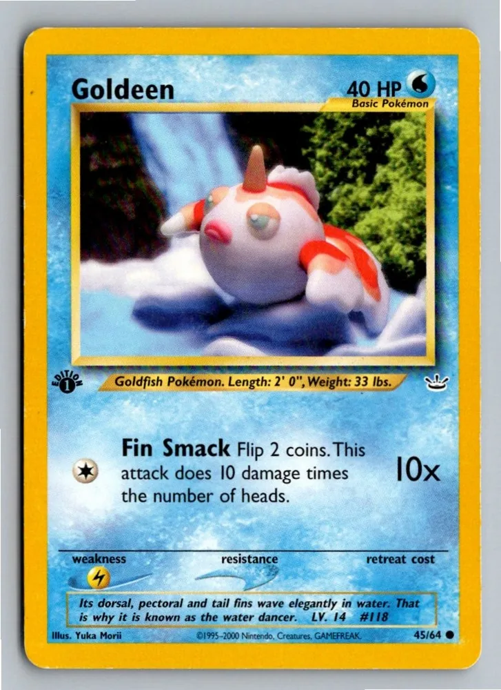 Goldeen Goldini 45/64 Neo Revelation – Vorderseite