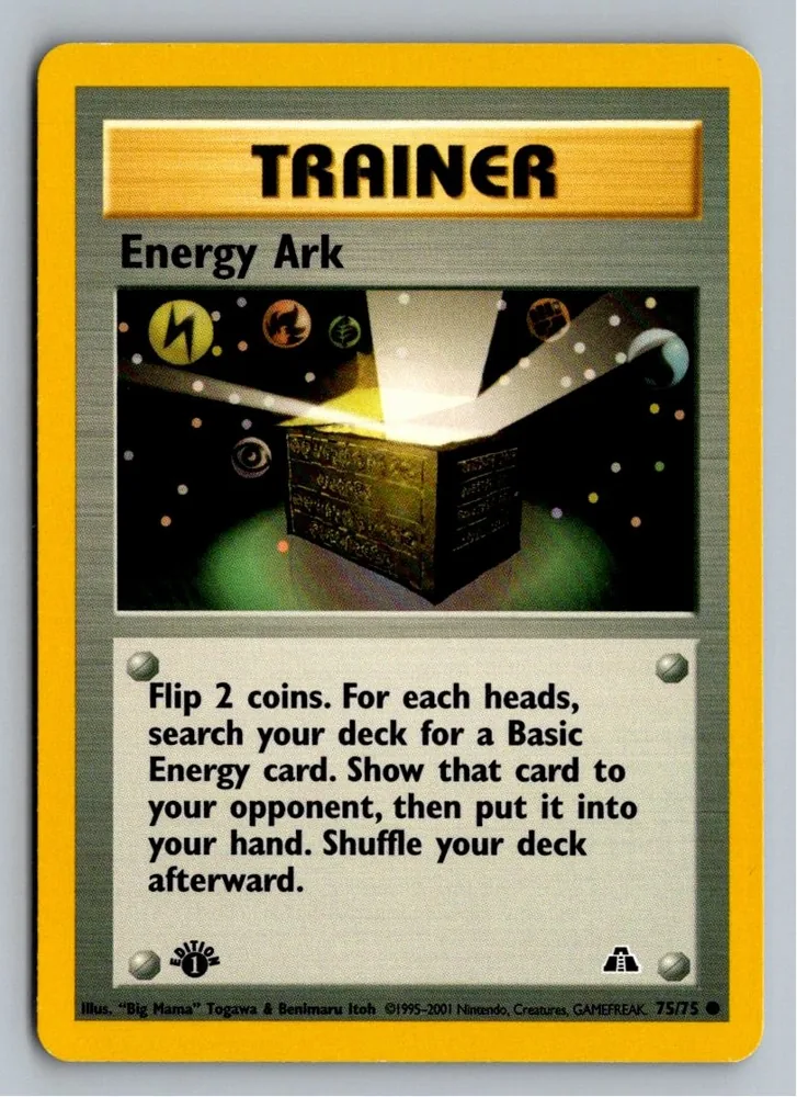 Energy Ark 75/75 Neo Entdeckung – Vorderseite
