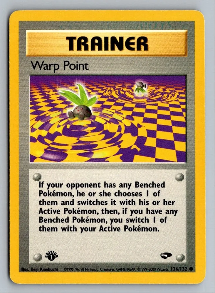Warp Point 126/132 Gym Challenge – Vorderseite
