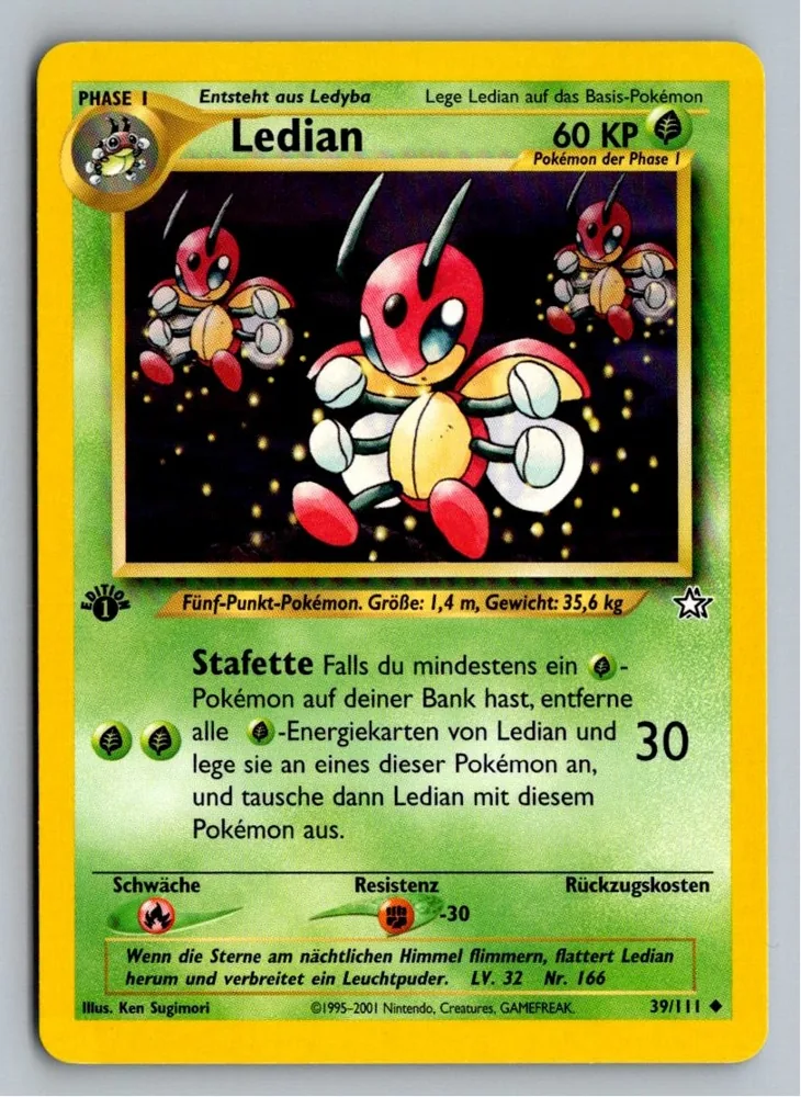 Ledian 39/111 Neo Genesis – Vorderseite