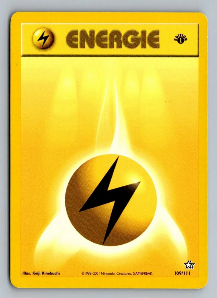 Elektro-Energie 109/111 Neo Genesis – Vorderseite