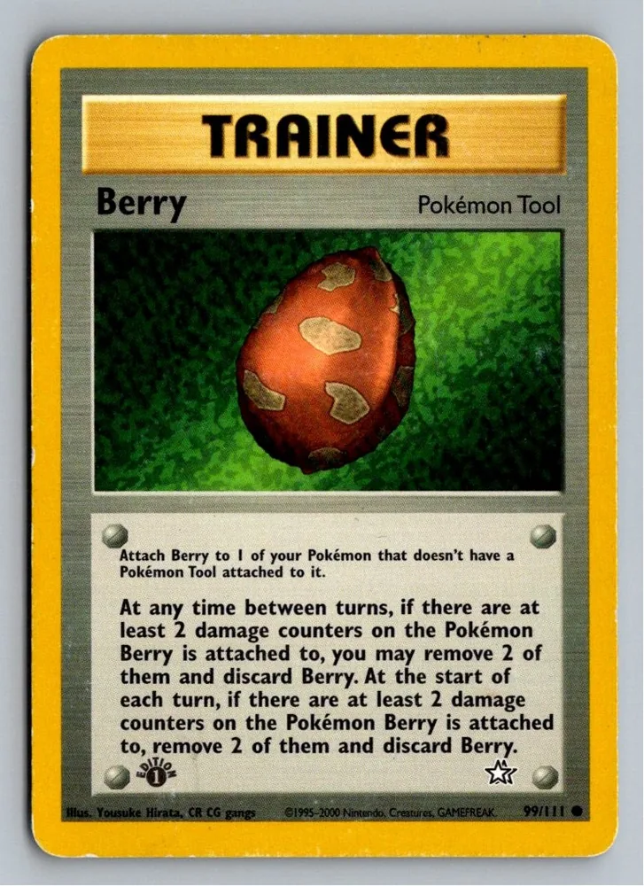 Berry Beere 99/111 Neo Genesis – Vorderseite