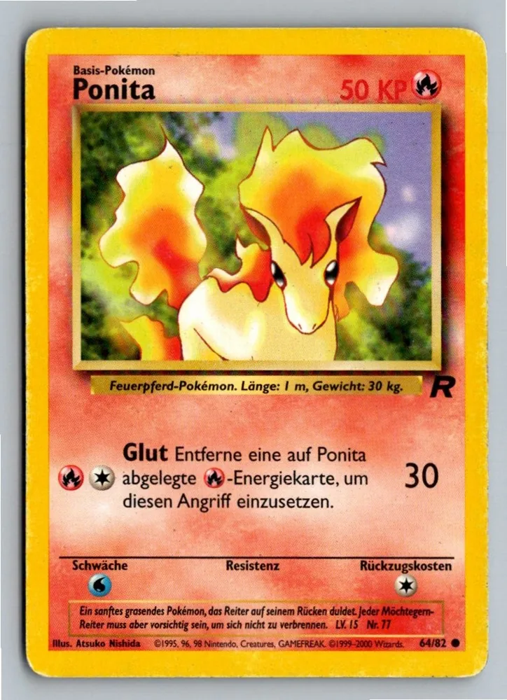 Ponita 64/82 Team Rocket – Vorderseite