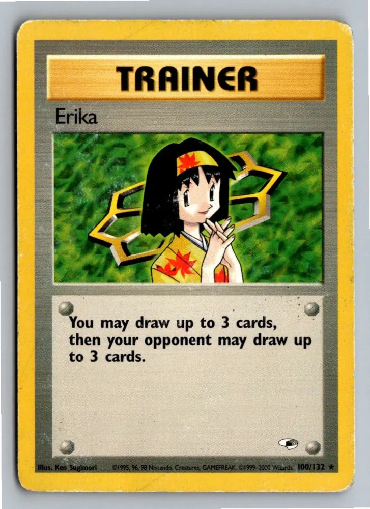 Erika 100/132 Gym Heroes – Vorderseite