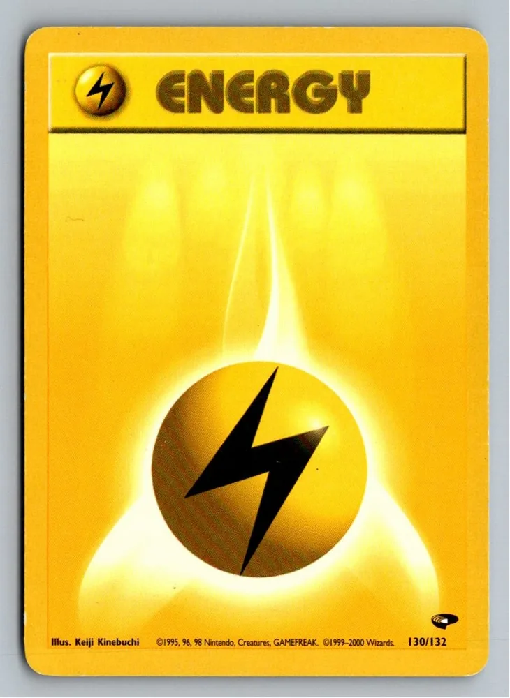 Lightning Energy 130/132 Gym Challenge – Vorderseite