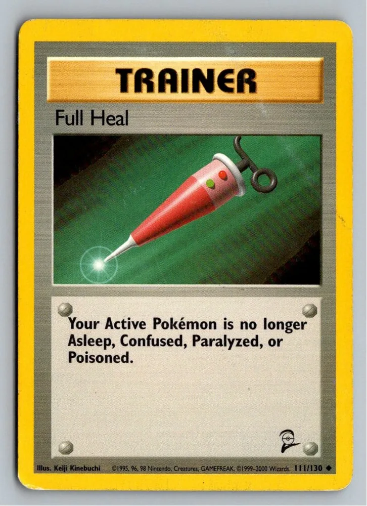 Full Heal Hyperheiler 111/130 Base Set 2 – Vorderseite