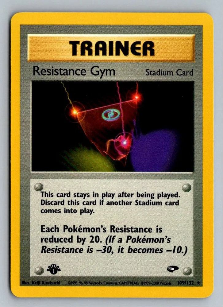 Resistance Gym 109/132 Gym Challenge – Vorderseite