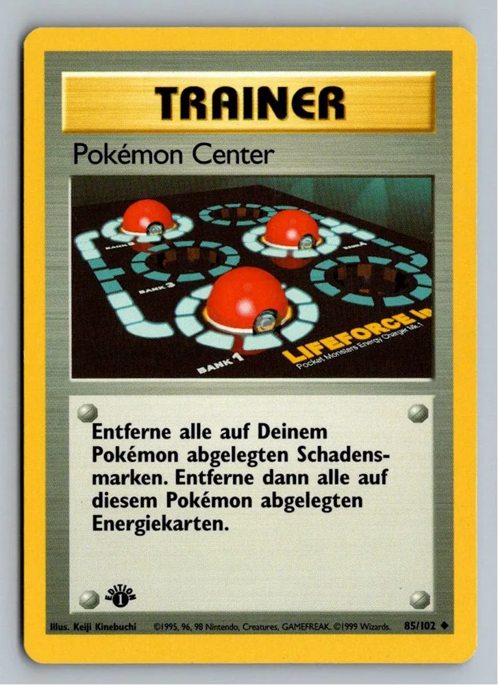 Center 85/102 Grundset – Vorderseite