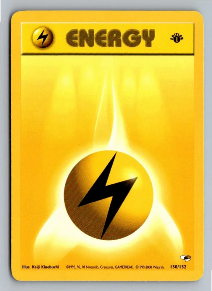 Lightning Energy 130/132 Gym Challenge – Vorderseite
