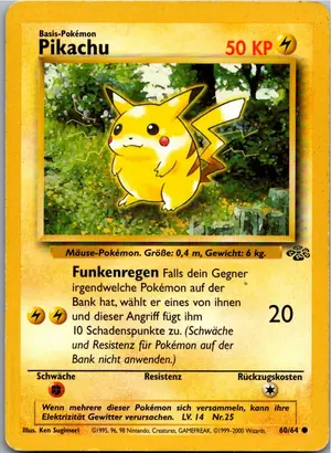 Pikachu Exemplar 4,25 €