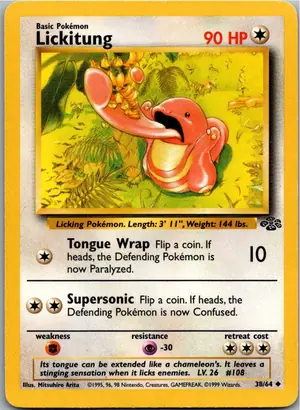 Lickitung Schlurp Exemplar 3,25 €