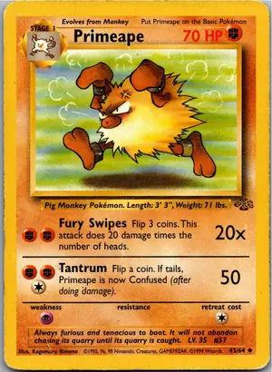Primeape Rasaff Exemplar 3,25 €