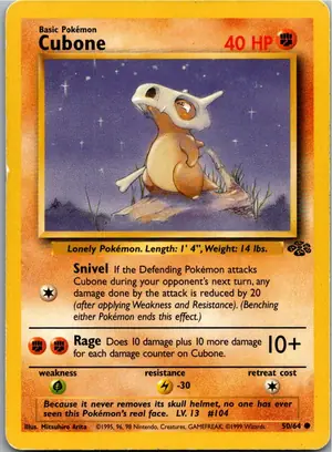 Cubone Tragosso Exemplar 3,25 €