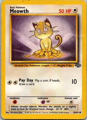 Meowth Mauzi Exemplar 3,25 €