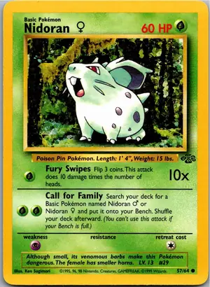 Nidoran♀ Nidoran W Exemplar 3,25 €