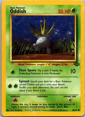 Oddish Myrapla Exemplar 3,25 €