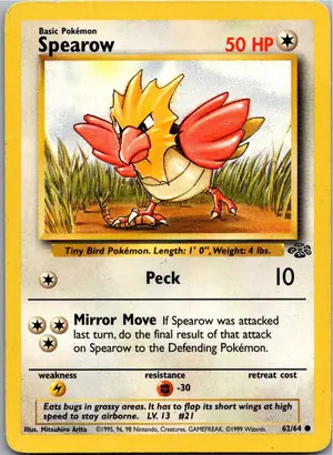 Spearow Habitak Exemplar 3,25 €
