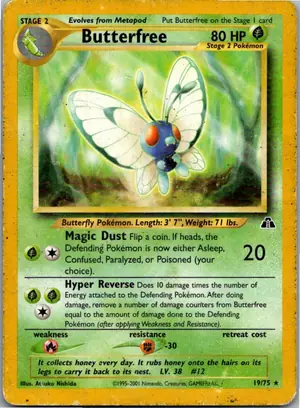 Butterfree Smettbo Exemplar 5,95 €