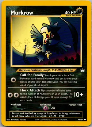 Murkrow Kramurx Exemplar 3,95 €