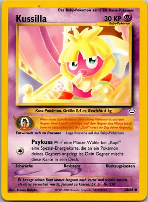 Smoochum Exemplar 4,95 €