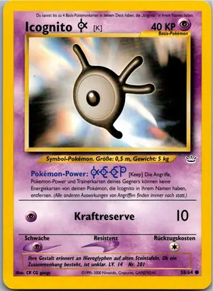 Icognito K Exemplar 1,25 €