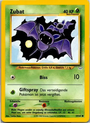 Zubat Exemplar 4,95 €