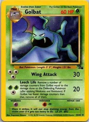 Golbat Exemplar 3,25 €