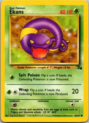 Ekans Rettan Exemplar 3,25 €