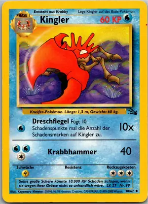 Kingler Exemplar 3,25 €