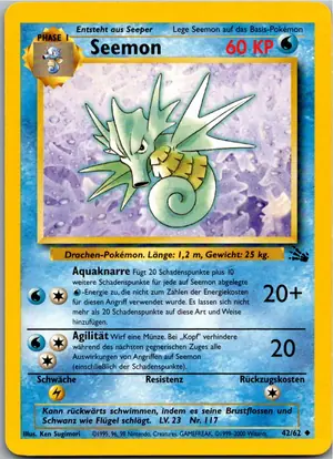 Seadra Exemplar 3,25 €
