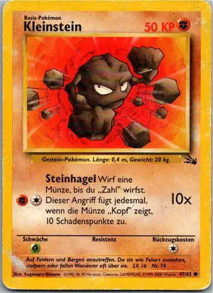 Kleinstein Exemplar 3,25 €