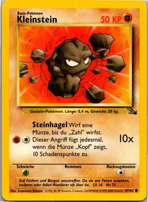 Kleinstein Exemplar 3,25 €