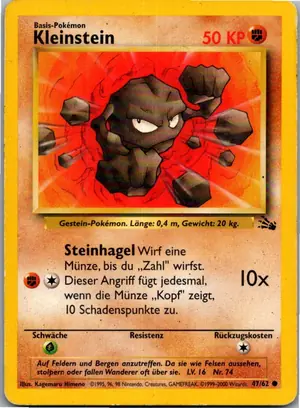 Kleinstein Exemplar 3,25 €