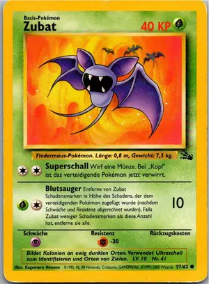 Zubat Exemplar 3,25 €