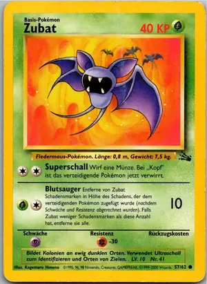 Zubat Exemplar 3,25 €