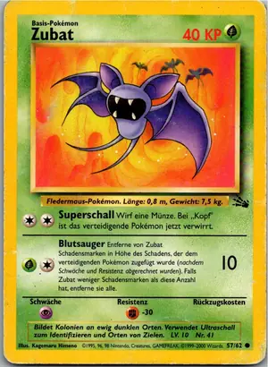 Zubat Exemplar 3,25 €