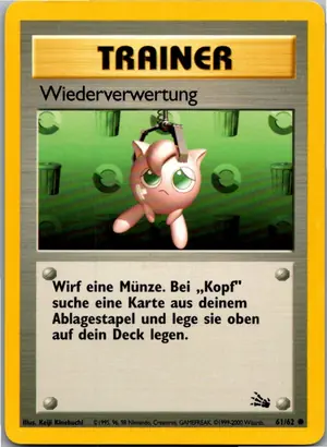 Wiederverwertung Exemplar 2,25 €
