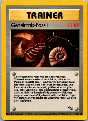 Geheimnis-Fossil Exemplar 2,25 €