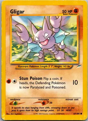 Pokémon-Karte Skorgla 67/105 Neo Destiny